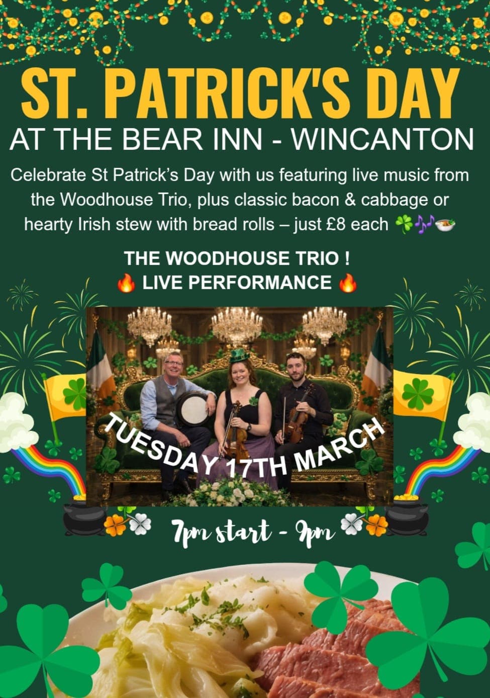 St. Patrick's Day with The Woodhouse Trio