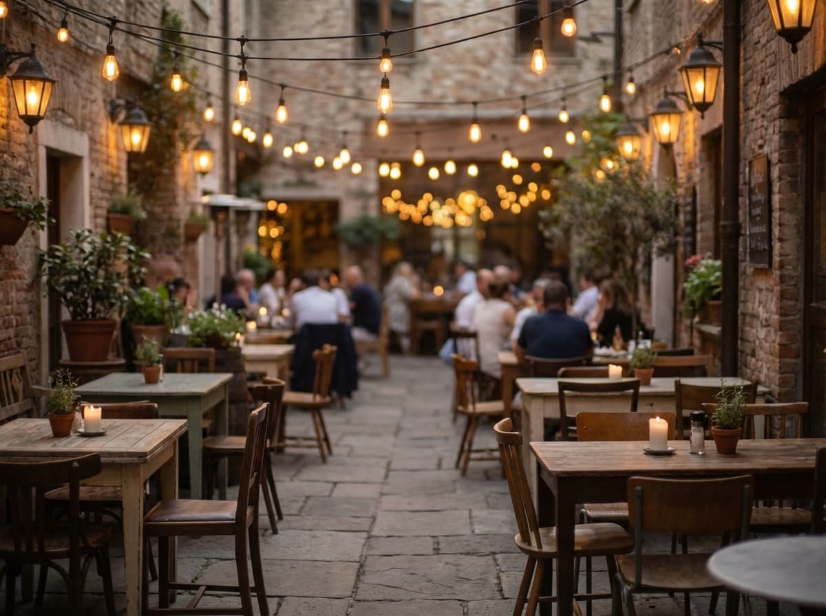 Courtyard lights