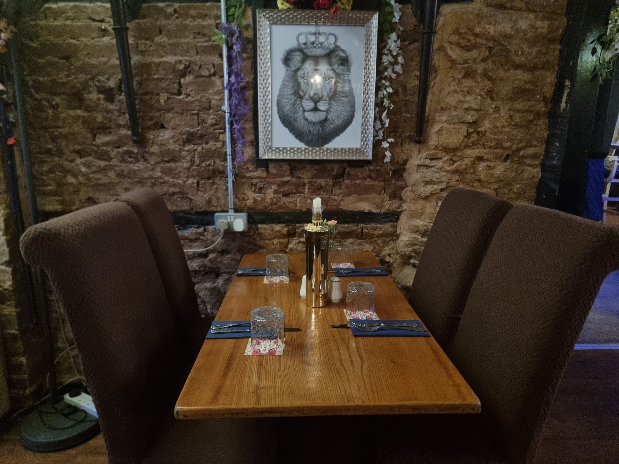 Original features in the bar area